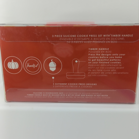 3 Piece Cookie Press Set - Picture 3 of 4